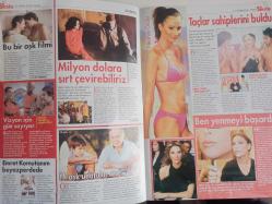 Siesta Haftalık Aktüalite Sinema Tiyatro Müzik ve Magazin Dergisi - 19 Kasım 2006 - Süreyya Yalçın - Berrak Tüzünataç - Lerzan Mutlu - Özcan Deniz - Sezen Aksu - Nazan Öncel - Nurseli İdiz - Sadri Alışık - Özlem Düvencioğlu - Özgü Namal - Sibel Kekilli - Mahsun Kırmızıgül - Mine Cangal - Cem Yılmaz - Mustafa Altıoklar - Aylin Varon - Tuğçe Güder - Muazzez Ersoy - Nurgül Yeşilçay - Cem Özer - Cüneyt Arkın - Mehmet ali Erbil - Deniz seki - Neslihan Önder - Hülya Avşar - Şenay Akay - Deniz berdan - Eda Taşpınar - Heves Ekinci - Okan Bayülgen - Derin Mermerci - Gökhan Kimsesizcan - Gülben Ergen - Hayrettin Tarhan - Hülya Bozkaya - Ebru Gündeş - Simge Tertemiz - Gamze Karaman - Mustafa Topaloğlu fotoğraf ve haberi - Tam Takım Dergi