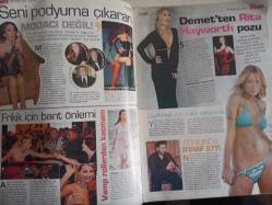 Siesta Haftalık Aktüalite Sinema Tiyatro Müzik ve Magazin Dergisi - 28 Ekim 2007 - Nadide Sultan - Çağla Şikel - Seda Sayan - Barış Kocaoğlu - Kudret Sabancı - Sanem Çelik - Demet akalın - Ece Gürsel - Olcayto - Tuba Ünsal - Şebnem Dönmez - Rita Hayworth - Nazire Şenlendirici - Şenay Akay - Seda Ertan - Osmantan Erkır - Ebru Gündeş - Sinem Güven - Seda Sayan - İbrahim Tatlıses - İbrahim Tatlıses - Seda Sayan - Güzide Duran - Seren Serengil - Mahsun Kırmızıgül - Nefise Karatay - Müge Canmutlu - Begüm Şen - İvana Sert - Şükran Güzeliş - OZan Şer - Deniz berdan - Gündüz Gedikoğlu - Siren Ertan - Nur Onur - Ralf Tezman - Akın Nalça - Güllü Aybar - Müjde Ar  Sezen Aksu - Aydilge - Sibel Can - Ebru Polat fotoğraf ve haberi - Tam Takım Dergi
