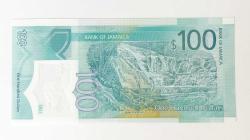 Jamaika 100 Dolar 2022 60. yıl Hatıra Parası Polimer ÇİL