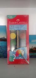 Faber-Castell Suluboya, 12 Renk, Büyük Boy