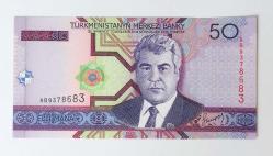 Türkmenistan 50 Manat 2005 ÇİL