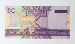 Türkmenistan 50 Manat 2005 ÇİL