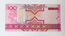 Türkmenistan 100 Manat 2005 ÇİL