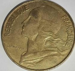 FRANSA 1972 20 CENTIMES