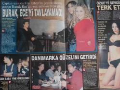 Star Life Haftalık Aktüalite Sinema Tiyatro Müzik ve Magazin Dergisi - 2 Şubat 2002 - Melek Yargıcı - Çağla Şikel - Hakan Poyraz - Mithat Can - Baran Süzer - Nurgül Yeşilçay - Dilek Serbest - Tuğba Özay - Özgül Kavruk - Engin Tiftik - Şahnaz Çakıralp - Funda Barın - Müge Cinman - Necdet Göral - Özlem Ertem - Fatih Akyel - Özlem Selanik - Yaşar Alptekin - Yüksel Ak - Gizem Özdilli - Başak Sayan - Hande Ataizi - Ajda Pekkan - Eylem Şenkal - Özge Şenocak - Ece Erken - Cem Baba - Sezen Aksu - Burak Kut - Esra Balamir - Zeki Başeskioğlu - Buket Saygı - Özlem Yıldız - Sanem Çelik - Yonca Evcimik - Meral Gökçaylı - Tuğba Özay - Sibel Boronkay - Deniz Akkaya - Ebru Gümüş fotoğraf ve haberi - Tam Takım Dergi