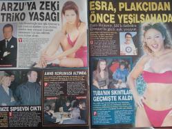 Star Life Haftalık Aktüalite Sinema Tiyatro Müzik ve Magazin Dergisi - 2 Şubat 2002 - Melek Yargıcı - Çağla Şikel - Hakan Poyraz - Mithat Can - Baran Süzer - Nurgül Yeşilçay - Dilek Serbest - Tuğba Özay - Özgül Kavruk - Engin Tiftik - Şahnaz Çakıralp - Funda Barın - Müge Cinman - Necdet Göral - Özlem Ertem - Fatih Akyel - Özlem Selanik - Yaşar Alptekin - Yüksel Ak - Gizem Özdilli - Başak Sayan - Hande Ataizi - Ajda Pekkan - Eylem Şenkal - Özge Şenocak - Ece Erken - Cem Baba - Sezen Aksu - Burak Kut - Esra Balamir - Zeki Başeskioğlu - Buket Saygı - Özlem Yıldız - Sanem Çelik - Yonca Evcimik - Meral Gökçaylı - Tuğba Özay - Sibel Boronkay - Deniz Akkaya - Ebru Gümüş fotoğraf ve haberi - Tam Takım Dergi