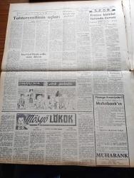 Halkçı Gazete - 21 Temmuz 1954 - Hindiçini Ateşkes Anlaşması - İstanbul Deniz Yollaması Davası - Dün Mevsimin En Sıcak Gününü Yaşadık - Atatürk Heykeline Beyanname - Başbakan Adnan Menderes İtalyan Elçisi Konte Luca Pietromarchi'yi Kabul Etmiştir - Ekonomi Ve Ticaret Bakanı Sıtkı Yırcalı İzahat Verdi - Mösyö Lökok Yazan Emile Gaborian Yazı Dizisi - Çetin Altan Köşe Yazısı - Fransa Bisiklet Turunda Durum - Halkçı'nın Resimli Romanı Aşk Yakutu - İspanya'dan Mısır'a Silah - Kuzey Güney Kore Ticareti - İzmir'de Deniz İşçilerinin Sendika Binası Mühürlendi - Hayatımın Hikayesi Marilyn Monroe Yazı Dizisi - Hüseyin Cahit Yalçın'ın 50 Yıllık Siyasi Hatıraları Meşrutiyet Devri Ve Sonrası Yazı Dizisi - Baykara'nın Serüvenleri Yıldızların Hücumu Yazı Dizisi - Brezilya'nın Bakir Ormanlarında Tigrero Yazı Dizisi - Derman Ağrı Kesici - Arı Unları - Bir Türk Masalı Eşkıyalar Arasında Yazan Rıfat Öztoprak - Çocuk Köşesi - Nasreddin Hoca - Siraküzalı Bilgin Arşimet