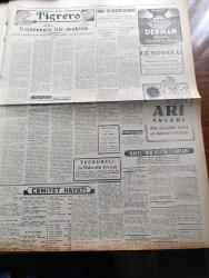 Halkçı Gazete - 21 Temmuz 1954 - Hindiçini Ateşkes Anlaşması - İstanbul Deniz Yollaması Davası - Dün Mevsimin En Sıcak Gününü Yaşadık - Atatürk Heykeline Beyanname - Başbakan Adnan Menderes İtalyan Elçisi Konte Luca Pietromarchi'yi Kabul Etmiştir - Ekonomi Ve Ticaret Bakanı Sıtkı Yırcalı İzahat Verdi - Mösyö Lökok Yazan Emile Gaborian Yazı Dizisi - Çetin Altan Köşe Yazısı - Fransa Bisiklet Turunda Durum - Halkçı'nın Resimli Romanı Aşk Yakutu - İspanya'dan Mısır'a Silah - Kuzey Güney Kore Ticareti - İzmir'de Deniz İşçilerinin Sendika Binası Mühürlendi - Hayatımın Hikayesi Marilyn Monroe Yazı Dizisi - Hüseyin Cahit Yalçın'ın 50 Yıllık Siyasi Hatıraları Meşrutiyet Devri Ve Sonrası Yazı Dizisi - Baykara'nın Serüvenleri Yıldızların Hücumu Yazı Dizisi - Brezilya'nın Bakir Ormanlarında Tigrero Yazı Dizisi - Derman Ağrı Kesici - Arı Unları - Bir Türk Masalı Eşkıyalar Arasında Yazan Rıfat Öztoprak - Çocuk Köşesi - Nasreddin Hoca - Siraküzalı Bilgin Arşimet