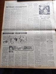Halkçı Gazete - 20 Temmuz 1954 - Saklı Mallara El Konulabilecek - Bazı İçkilerden Tekel Kalkıyor - Dil Kurultayı Bugün Toplanıyor - Kars'ta Kümbet Camii Yıktırılıyor - Türk Filmi Artisti Muzaffer Tema - Liman İşçileri Grevi - Hekimliğin Devletleşmesi İsteniyor - - Mösyö Lökok Yazan Emile Gaborian Yazı Dizisi - Muammer Karaca Aleyhine Dava - Namık Zeki Aral - Halkçı'nın Resimli Romanı Aşk Yakutu - Genç Çiftçiler Mübadelesi - Doğu Almanya'da Sabotajlar - Peyk Din Adamları Amerika'da - Kızıl Çin'in Birleşmiş Milletler'e Alınması - Rubens'in Bir Resmi Çalındı - Yün İpliği İçin Kredi İstendi - Hayatımın Hikayesi Marilyn Monroe Yazı Dizisi - Hüseyin Cahit Yalçın'ın 50 Yıllık Siyasi Hatıraları Meşrutiyet Devri Ve Sonrası Yazı Dizisi - Brezilya'nın Bakir Ormanlarında Tigrero Yazı Dizisi - Spor Kralı Müsabakamız - Türkiye Yüzme Rekorlarını Veriyoruz - Fenerbahçe Kulübünün Toplantısı