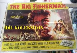 Büyük Balıkçı Mucizeler Diyarında, İtalyanca ORİJİNAL SİNEMA, Film AFİŞİ, (The Big Fisherman) 1959, FİLM AFİŞİ / POSTERİ - BÜYÜK BOY - ORİJİNAL - 71 X 56 cm EBADINDA - Original Turkish Big Size Movie Poster - Frank Borzage, Lloyd C. Douglas, Howard Estabrook, Rowland V. Lee, Howard Keel, Susan Kohner, John Saxon, Martha Hyer, Herbert Lom, Ray Stricklyn, Marian Seldes, Alexander Scourby, Beulah Bondi, Jay Barney, Charlotte Fletcher, Mark Dana, Rhodes Reason, Henry Brandon, Brian G. Hutton, Tom Troupe, Marianne Stewart