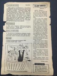 3 OCAK 1979 -TAKVİM YAPRAĞI-DOĞUM GÜNÜ HEDİYESİ-HÜRRİYET TAKVİMİ,MERSİNİN DÜŞMANDAN KURTULUŞU,1922,TARİHTE SİPAHİ İSYANI,HAYVANLAR  ALEMİ BALİNA ,ÇOCUĞA İSİM