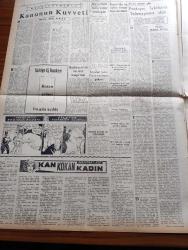 Halkçı Gazete - 24 Mayıs 1954- İsmet İnönü Dün Ankara'ya Avdet Etti - Türk İş Konfederasyonu Bir Beyanname Yayınladı - İşçiler Grev Hakkının Tanınmasını İstiyor - Devlet Tiyatrolarında Opera Bale Sanatkarları Tarafından Bir Temsil Verildi - Altın Fiyatları Gene Yükseliyor - Dünya Güreş Şampiyonasında Güreşçilerimiz Dün De 7 Galibiyet Sağladılar - Postaya Telefona Televizyona Dair - Evliya Çelebi Gibi Yazan Muhtar Enata - Filarmonik Orkestra Eskişehir'e Gidecek - Milli Güreşçimiz Hasan Gemici Hastalandı - Kıbrıs'ta Türk Marşı Yasak - Sovyetler Birliği Dışişleri Bakanı Molotof - Dünyanın En İlgi Çeken Zengini Ağa Han Hayatını Anlatıyor - Dil Feneri Binası Çökme Tehlikesi Gösteriyor - Kaatil Aranıyor Yazan Süheyla Boz - Verdi'nin Arya Operası - Atletizm Bahar Yarışmaları - At Yarışlarında Sürpriz Sava Müjde 117 Lira 60 Kuruş Verdi - 19 Mayıs Kupasını Deniz Gücü Boksörleri Kazandı - Macaristan 7  İngiltere 1 - Vita YAĞ - Gran Düşe Naylon Çorap - Nur Sineması - Cebeci Sineması