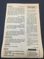 1 ŞUBAT 1979 -TAKVİM YAPRAĞI-DOĞUM GÜNÜ HEDİYESİ-HÜRRİYET TAKVİMİ,ÇOCUĞA İSİM,BU AYDA SEBZA BAHÇESİ,KIBRISIN MAGOSA LİMANI ULUSLARARASI DENİZ TRAFİĞİNE AÇILDI 1975,VELİAHT YUSUF İZZETTİN EFENDİNİN İNTİHARI 1916,SİNEMANIN İCADI 1895