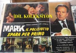 MARK - İÇİMİDEKİ TEHLİKE, İtalyanca ORİJİNAL SİNEMA, Film AFİŞİ, (MARK IL POLIZIOTTO SPARA PER PRIMO) 1975, FİLM AFİŞİ / POSTERİ - BÜYÜK BOY - ORİJİNAL - 67 X 48 cm EBADINDA - Original Turkish Big Size Movie Poster - Teodoro Corrà, Stelvio Massi, Dardano Sacchetti, Franco Gasparri, Lee J. Cobb, Nino Benvenuti, Ely Galleani, Spyros Fokas, Andrea Aureli, Ida Meda, Massimo Girotti, Roberto Caporali, Guido Celano, Francesco D'Adda, Tom Felleghy