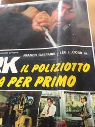 MARK - İÇİMİDEKİ TEHLİKE, İtalyanca ORİJİNAL SİNEMA, Film AFİŞİ, (MARK IL POLIZIOTTO SPARA PER PRIMO) 1975, FİLM AFİŞİ / POSTERİ - BÜYÜK BOY - ORİJİNAL - 67 X 48 cm EBADINDA - Original Turkish Big Size Movie Poster - Teodoro Corrà, Stelvio Massi, Dardano Sacchetti, Franco Gasparri, Lee J. Cobb, Nino Benvenuti, Ely Galleani, Spyros Fokas, Andrea Aureli, Ida Meda, Massimo Girotti, Roberto Caporali, Guido Celano, Francesco D'Adda, Tom Felleghy