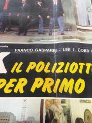 MARK - İÇİMİDEKİ TEHLİKE, İtalyanca ORİJİNAL SİNEMA, Film AFİŞİ, (MARK IL POLIZIOTTO SPARA PER PRIMO) 1975, FİLM AFİŞİ / POSTERİ - BÜYÜK BOY - ORİJİNAL - 67 X 48 cm EBADINDA - Original Turkish Big Size Movie Poster - Teodoro Corrà, Stelvio Massi, Dardano Sacchetti, Franco Gasparri, Lee J. Cobb, Nino Benvenuti, Ely Galleani, Spyros Fokas, Andrea Aureli, Ida Meda, Massimo Girotti, Roberto Caporali, Guido Celano, Francesco D'Adda, Tom Felleghy