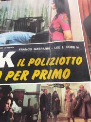 MARK - İÇİMİDEKİ TEHLİKE, İtalyanca ORİJİNAL SİNEMA, Film AFİŞİ, (MARK IL POLIZIOTTO SPARA PER PRIMO) 1975, FİLM AFİŞİ / POSTERİ - BÜYÜK BOY - ORİJİNAL - 67 X 48 cm EBADINDA - Original Turkish Big Size Movie Poster - Teodoro Corrà, Stelvio Massi, Dardano Sacchetti, Franco Gasparri, Lee J. Cobb, Nino Benvenuti, Ely Galleani, Spyros Fokas, Andrea Aureli, Ida Meda, Massimo Girotti, Roberto Caporali, Guido Celano, Francesco D'Adda, Tom Felleghy