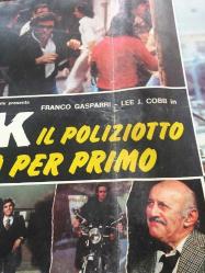 MARK - İÇİMİDEKİ TEHLİKE, İtalyanca ORİJİNAL SİNEMA, Film AFİŞİ, (MARK IL POLIZIOTTO SPARA PER PRIMO) 1975, FİLM AFİŞİ / POSTERİ - BÜYÜK BOY - ORİJİNAL - 67 X 48 cm EBADINDA - Original Turkish Big Size Movie Poster - Teodoro Corrà, Stelvio Massi, Dardano Sacchetti, Franco Gasparri, Lee J. Cobb, Nino Benvenuti, Ely Galleani, Spyros Fokas, Andrea Aureli, Ida Meda, Massimo Girotti, Roberto Caporali, Guido Celano, Francesco D'Adda, Tom Felleghy
