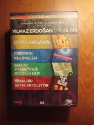 YILMAZ ERDOĞAN OYUNLARI 4 DVD CEBİMDE KELİMELER,BANA BİR ŞEYHLER,OTOGARGARA -KUTUSUNDA