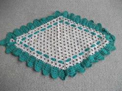 DANTEL - KAHVE TEPSİSİ ÖRTÜSÜ