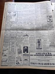 Zafer Gazetesi - 24 Kasım 1957 - Gıda Maddelerinin Ucuzlatılması İle Pamuk Hakkında Alınan Son Kararlar Memleket Çapında Memnunluk Yarattı - Başvekil Adnan Menderes'e Gönderilen Telgraflar - Bir İtalyan Alimine Göre Aya Gitme Yarışını Birleşik Amerika Kazanacak - İstanbul'un Sağmalcılar Köyünde Petrol Bulundu - Amerikan Başkanı Eisenhower Fas Kralı İle Görüşecek - Bir Avrupalının Hatıraları Yazan Stefan Zweig Yazı Dizisi - Komili Banyo Sabunu - Tamek Domates Salçası - Tiyatro Tarihinin En Büyük Faciası Chicago Yangını - Pe Re Ja Limon Çiçek Kolonyası - Renkli Sinemada Zara Han Filmi - Asuman Çintay Her Akşam Gençlik Parkında - Gima Mağazaları - Fenerbahçe Hacettepeye Mağlup Oldu - Fenerbahçe Umumî Kaptanı Fikret Kırcan İyi Değildik Dedi - Galatasaray İzmir'de Altay'ı Yendi - Beşiktaş Ve Kasımpaşa Zor Rakiplerini Yendiler
