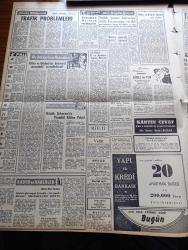 Zafer Gazetesi - 29 Kasım 1957 - Bütün Malların Alım Ve Satımı Haddine Tabi - Pamuk Fiyatları İlan Edildi - İstanbul Emniyet Müdürü Hayrettin Nakiboğlu Şemsettin Günaltay'ın İddialarını Cevaplandırdı - Bilecik'te Seçim Yenilenmiyor - Dün Bir Amerikan Dev Nakliye Uçağı Düştü - Meşhur Atom Alimi Franz Little Kadın Oluyor - Dahiliye Vekili Namık Gedik - Demokrat Parti - Bir Avrupalının Hatıraları Yazan Stefan Zweig Yazı Dizisi - Radyo Ve Haberler - Hikmet Münir Ebcioğlu - Ankara Civarında Petrol Aranacak - Hastanelerde Konserler Verilecek - Akbank - Dün Yapılan At Yarışları Neticesi -  Britannica Ansiklopedi - Sputnik 3. Sükutu -  Metin Oktay Naci Erdem Ve Basri Dirimlili Milli Takıma Gelemiyor - Gençlerbirliğinden Ali Pulat Hadi'ye Cevap Veriyor - Fenerbahçe Kürekçileri Klüpten Ayrılıyor