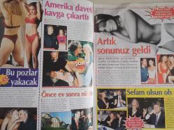 Dolce Haftalık Aktüalite Sinema Tiyatro Müzik ve Magazin Dergisi - 19 Ekim 2002 - Yeliz Yeşilmen - Sevda Demirel - Müge Dağıstanlı - Nez - Hande Ataizi - Şebnem Dönmez - Demet Şener - İbrahim Kutluay - Aysun Kayacı - Emre Aşık - Helin avşar - Ebru Şallı Tan - Harun Tan - Ayşe Hatun Önal - Tuğba Özay - Hülya Avşar - Harun Tan - Ebru Şallı Tan - Ayşe Hatun Önal - Hakan Tevetoğlu - Pınar Altuğ - Seray Sever - İbrahim Tatlıses - Nurseli İdiz -Deniz Akkaya - Nigar Talibova - Mondragon Posteri - Sevda Demirel - Güzide Duran - Rifat Özbek - Sibel İlkiz - Esra Yelkenci - Ayşegül Cinisli - Sinan Engin - Sezai Taşkent - Mustafa Sandal - Nefise Karatay - Nurseli İdiz - Ali başar - Esra Eron - Mustafa Sirmen - Duygu Akar fotoğraf ve haberi - Posterli Tam Takım Dergi