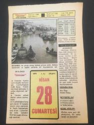 28  NİSAN  1979 -TAKVİM YAPRAĞI-DOĞUM GÜNÜ HEDİYESİ-HÜRRİYET TAKVİMİ,ÇOCUĞA İSİM,HAYVANLAR ALEMİ ATMACA,FLORENCE NİGHTİNGALE HEMŞİRE KOLEJİNİN AÇILIŞI 1950,HİLALİ AHMER ADININ KIZILAYA ÇEVRİLİŞİ 1935,KİRTE ZAFERİ 1915