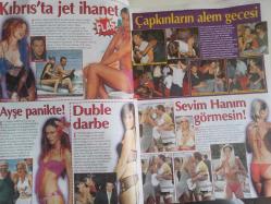 Dolce Haftalık Aktüalite Sinema Tiyatro Müzik ve Magazin Dergisi - 6 Eylül 2003 - Cansu Dere - Demet Akalın - Erdinç Acar - Helin Avşar - Mustafa Çağlar - Ebru Gündeş - Ayşe Hatun Önal - İbrahim Çapan - Sibel Can - Hülya Avşar - Nükhet Duru - Erdal Acar - Hakan Altun - Destan Bezmen - Çağla Şikel - Sezen Aksu - Deniz Seki - Ozan doğulu - Cansu Dere - Sevim Emre - Öykü Erdem - Emre Çapa - Ayla Ünsal - Varol Kaynar - Davut Güloğlu - Mustafa Denizli - Melisa Eliyeşil - Özlem Tekin - Hilal Cebeci Posteri - Demet Şener - Mete Taki - Murat Dürüst - Serhat Akın - Gamze Özçelik - Şenay Akay - Kenan Doğulu - Seda Üren - Tuğba Özay - Tülin Şahin - Mustafa  Sandal - Deniz Akkaya - Hidayet Türkoğlu - Ali Taciroğlu - Deniz Akkaya - Yeşim Erçetin fotoğraf ve haberi - Posterli Tam Takım Dergi