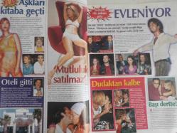Dolce Haftalık Aktüalite Sinema Tiyatro Müzik ve Magazin Dergisi - 22 Haziran 2002 - Yasemin Kozanoğlu - Ebru Şallı - Deniz Akkaya - Müge Dağıstanlı - Tarkan - Ahmet Öztürk - Bilge Öztürk - Mehmet Ali Erbil - Hülya Avşar - Harun Tan - Demet Şener - İbrahim Kutluay - Hande Demir - İzzet Antebi - Seda SAyan - Demet Akalın - Mustafa Sandal - Yurdal Sert - Eda Modoğlu - Ayşe Hatun Önal - İbrahim Çapa - Ozan Doğulu - Gizem Özdilli - Özge Şenocak - Funda Gürdağ - Burcu Çağrı - Edip Önder - Ebru Akel - Engin Koç - Sibel Can - Yeliz Yeşilmen Posteri - Necdet Göral - Sevil Özdikmen - Raşit Karakuş - Ersoy Çetin - Yunus Akgün -Ari Acıman - Mehmet ali Yılmaz - Ozan Doğulu-  Murat Başoğlu - Fulya Cinisli - Melda Kamhi - Hasan Erdem - Ayşe Yengin - Orhan Gencebay - Bekir Saçar - Arto - Tuğba Özay fotoğraf ve haberi - Posterli Tam Takım Dergi