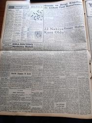 Zafer Gazetesi - 2 Nisan 1958 - Reisicumhur Celal Bayar Federal Almanya'yı Ziyaret Edecek - Başvekil Adnan Menderes'in Uzak Doğu Seyahatine Büyük Ehemmiyet Atfediliyor - Kanser Haftası - EOKA Dün Tedhiş Hareketine Başladı - Orta Ve Yakın Doğuya Yapılacak Amerikan Yardımı - Kore'de Çarpışan 16 Devlet Kızıl Çin'den İzahat Talep Edecekler - Sovyet Emperyalizmi Hedefleri - Ruh Hastalıkları Ve Freud - Ramazan Musahabeleri - Kadınlar Birliği Basın Toplantısı Yapıldı- Radyo ve Haberler - Ölümünün 67. Yıldönümünde Ahmed Vefik Paşa - Peter Merton'un Hususi Darphanesi - Bulmaca - Vakıflar Bankası - Türkiye Basketbol Şampiyonasına Bakış - Gençlerbirliği Beşiktaş Bugün Karşılaşıyor - Dünya Genç Milli Takımlar 1. Bugün Başlıyor - Sümerbank - Güreş Federasyonu Reisi Seyfi Cenab Berksoy