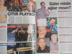 Şamdan Haftalık Aktüalite Sinema Tiyatro Müzik ve Magazin Dergisi - 22 Nisan 2001 - Didem Taslan - Selin Denizli - Süleyman Toplusoy - Ferda Anıl Yarkın - Kenan Doğulu - Aylin Alaz - Serdar Ortaç - Gökhan İleri - Hakan Seçen - Pelin Giyim - Beyazıt Öztürk - Çağla Şikel - Yasemin Kozanoğlu - Cem Cantaş - Gökhan Adlı - Ebru Şimşek -Kayahan - Orhan Gencebay - Cem Yılmaz - Fedon - Ferdi Tayfur - Siren Ertan - Didem Erol - Sedat Akdemir - Tarık Akan - Özcan Deniz - Nurdan Aksoy - Ezo Sunal - Pınar Eliçe - Gönül Yazar - Hülya Avşar - Deniz Seki - Şeniz Bengüer - Nevda Yılmaz - Abdullah Özmelek - Raif Dinçkök - Esra Tümen - Ersoy Çetin - Ebru Destan - Şebnem Dönmez - Çağla Şikel - Yüksel Ak - Sibel Turnagöl - Şengül Balıksırtı - Gülin Kirpikçioğlu fotoğraf ve haberi - Tam Takım Dergi