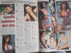 Şamdan Haftalık Aktüalite Sinema Tiyatro Müzik ve Magazin Dergisi - 22 Nisan 2001 - Didem Taslan - Selin Denizli - Süleyman Toplusoy - Ferda Anıl Yarkın - Kenan Doğulu - Aylin Alaz - Serdar Ortaç - Gökhan İleri - Hakan Seçen - Pelin Giyim - Beyazıt Öztürk - Çağla Şikel - Yasemin Kozanoğlu - Cem Cantaş - Gökhan Adlı - Ebru Şimşek -Kayahan - Orhan Gencebay - Cem Yılmaz - Fedon - Ferdi Tayfur - Siren Ertan - Didem Erol - Sedat Akdemir - Tarık Akan - Özcan Deniz - Nurdan Aksoy - Ezo Sunal - Pınar Eliçe - Gönül Yazar - Hülya Avşar - Deniz Seki - Şeniz Bengüer - Nevda Yılmaz - Abdullah Özmelek - Raif Dinçkök - Esra Tümen - Ersoy Çetin - Ebru Destan - Şebnem Dönmez - Çağla Şikel - Yüksel Ak - Sibel Turnagöl - Şengül Balıksırtı - Gülin Kirpikçioğlu fotoğraf ve haberi - Tam Takım Dergi