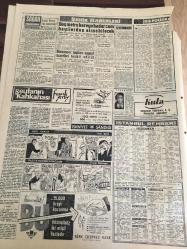 YENİ SABAH GAZETESİ  16 MART 1958 YIL :20 SAYI :6837--Eisenhower ,Alman İktisadi Vekilini Amerika ya Davet Etti --Hür. Partisi  Muhtar Seçimlerine Girecek ---Fener 'de işlenen korkunç cinayet --Endonezya dahili  harbi  şiddetlendi --Dahiliye Vekaleti  ,Hürriyet  P.'li  Avukatların  İddialarını  Reddetti --Mensucat işçileri  asgari ücretleri  tespit edildi ---Vali yol  olmadıkça  vasıtaları  çoğaltmak  fayda vermez---Prens  Ali Han  Kadınlara  Uğursuzluk Getiriyor --Fenerbahçe -I .Spor Galatasaray -Beşiktaş ---Fenerbahçe   şampiyon --Feriköy  Eyüpl e  Bugün   oynuyor ---Naci ,Galatasaray Kıbrıs  'a davet  ediyor  .Dick  şehrimize döndü---Emniyet  Beykoz a 3-1  mağlup oldu --