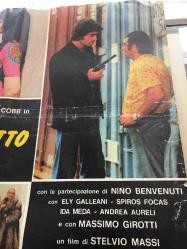 MARK - İÇİMİDEKİ TEHLİKE, İtalyanca ORİJİNAL SİNEMA, Film AFİŞİ, (MARK IL POLIZIOTTO SPARA PER PRIMO) 1975, FİLM AFİŞİ / POSTERİ - BÜYÜK BOY - ORİJİNAL - 67 X 48 cm EBADINDA - Original Turkish Big Size Movie Poster - Teodoro Corrà, Stelvio Massi, Dardano Sacchetti, Franco Gasparri, Lee J. Cobb, Nino Benvenuti, Ely Galleani, Spyros Fokas, Andrea Aureli, Ida Meda, Massimo Girotti, Roberto Caporali, Guido Celano, Francesco D'Adda, Tom Felleghy