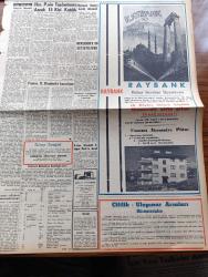 Zafer Gazetesi - 8 Nisan 1957 - Adana Çimento Fabrikası 15 Nisan'da Törenle Açılacak - Polonya'da Milislerle Halk Arasında Kavga - İngiltere Müdafaa Vekili Kıbrıs Adasına Gidiyor - Beşiktaş Kongresinde Karma Liste Kazandı - Kraliçe İkinci Elizabeth Bugün Paris'te - Türk Sendikalizmi - İngiliz Kültür Haftası Yarın Sabah Başlıyor - Var Olmak Yazan İlhan Tarus Yazı Dizisi - Dünya Sıhhat Ve Gıda Günü Dün Kutlandı - Üçüncü Dünya Harbi İhtimali - Raybank - Etibank Ankara Şubesi Bugün Açılıyor - Gül Ok Etek Bluz Elbise - Mimar Mühendis Odaları Birliği - Pe Re Ja Limon Kolonyası - Vita Yağ - Fay Temizleme Tozu - Milli Piyango Dün Çekildi - Altınçivili Atletizm Müsabakaları - Hacettepe Hilali Yendi - Galatasaray Beyoğluspor'a Karşı İyi Oyun Çıkaramadı - Durmuş Yaşar Ve Oğulları DYO Boya - Ulus Sineması