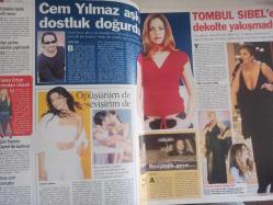 Şamdan Haftalık Aktüalite Sinema Tiyatro Müzik ve Magazin Dergisi - 2 Kasım 2002 - Şebnem Dönmez - Cansu Dere - Okan Bayülgen - Gülşen Yüksel - Özlem Yıldız - Ahmet Dursun - Selin Toktay - Mehmet Ali Erbil - Sedef Erbil - Deniz Barut - Mine Çayıroğlu - Sibel Can  -Ayşe Hatun Önal - Ozan Doğulu - Yıldız Tilbe - Tarkan - Yıldız Tilbe - Nurgül Yeşilçay - Şenay Akay - Şimal - Asuman Krause - Hakan Tankut - Eda Ataş - Mustafa Sandal - Çağla Şikel - Sinan Özedincik - Atilla Atasoy - Kayahan - Metin Fadıllıoğlu - Ömer Kızıl - Melda Kamhi - Baran Süzer - Nilay Dorsay - Simge Topaloğlu - Işın Karaca - Demet Akalın - Esra Eron - Seren Serengil - Beyazıt Öztürk - Zeynep Mansur fotoğraf ve haberi - Tam Takım Dergi