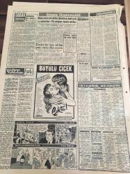 YENİ SABAH GAZETESİ 13 MART 1958 YIL :20 SAYI :6834--Kaptan M. Aşçının cesedi  bulundu --Üç bine yakın  bina istimlak edilecek --İzmit ,Valisi Kayıp Listesini Açıkladı --Amerika 'ya eroin  sevk eden  şebeke  suç üstü  yakalandı --Şah la Süreyya 'nın  bu hafta  boşanmaları  muhtemel --Hür .P. Kongresine  Menderes Davet Edildi --Amerikalı Savcı Türk Çocuğunun İadesini  İstiyor --Kimsesiz  çocuklar davasını  hal  için  iş adamları  20 milyon temin ettiler --Patrikhanenin Rum Okullarındaki Oyunları --Profesör Ekrem Şerif  Egeli  Dekanlıktan İstifa Etmedi --Müslüman olan  Almanlara sünnet için teklif yapıldı --Beyoğlu Spor  I.Spor 'u  Yenince Altıncı Oldu --Beşiktaş  Galatasaray  maç için  zekaiyi  getirtecek --Galatasaraylı  futbolculara  İhtar --