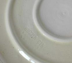 Eski Kütahya Seramik El Boyama Duvar Tabağı Tıp Temalı  Huzur Çini