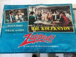 Zapped!, İtalyanca ORİJİNAL SİNEMA, Film AFİŞİ, (Zapped!) 1982, FİLM AFİŞİ / POSTERİ - BÜYÜK BOY - ORİJİNAL - 66 X 45 cm EBADINDA - Original Turkish Big Size Movie Poster - Robert J. Rosenthal, Bruce Rubin, Robert J. Rosenthal, Scott Baio, Willie Aames, Robert Mandan, Felice Schachter, Scatman Crothers, Roger Bowen, Mews Small, Greg Bradford, Hilary Beane, Sue Ane Langdon, Heather Thomas, Hardy Keith, Curt Ayers, Merritt Butrick, Jennifer Chaplin, Irwin Keyes, Hank Robinson, Dick Balduzzi, Bennett James, Ron Deutsch, Eddie Deezen
