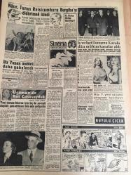 YENİ SABAH GAZETESİ  7 MART 1958 YIL :20 SAYI :6828--Üsküdar 'ın   on günden önce  çıkarılması  mümkün değil ---Avukatlar  tazminat için  harekete geçtiler --Silifke de ki  kamyon  kazasında  4 kişi öldü --B. Arap Cumhuriyeti  Kral  Suuda Cephe Aldı --25 m  derinlikte  çekilen bir fotoğrafın  hikayesi ---Vali Zinde milletler  acılarını  kısa zamanda  giderirler  dedi --Halı  çalan müezzin  56 ay hapse  mahkum oldu --Nasır  , Tunus Reisicumhuru Burgiba 'yı  öldürtmek istedi --Sinema :Bu haftadaki  filmler : Şöhretin Sonu ,Godzilla -İş ve İşçi  Dayanışma Kurulu  Dün  Mühim  Kararlar Aldı --Monaco Prensinin  Büyük Annesi Sahnede --Yemen Dün  Arap Cumhuriyetine Resmen Katıldı --Yeni Sabah  Felaketzede Aileleri Ziyaret Ediyor --Profesyonel  Futbolcular Sendika Kurmak İstiyor  :Takım kaptanları  arzularını  Orhan Şeref  Apak 'a bildirdiler --