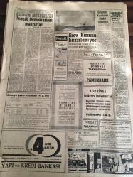 YENİ SABAH GAZETESİ 15 TEMMUZ 1960 YIL :23 SAYI :7665---Yassıada 'da nezaret altında  bulunan  :Sabık  Konya Valisi C. Keleşoğlu  İntihar Etti --Sakıtlarla ilgili tahkikat ağustos  sonunda bitecek --Dün Japon  Başvekili Kişi'ye Suikast  Yapıldı --Kennedy  B. Amerika Başkan Adayı Oldu ---Sanayi Bakanı M.Uluer Pancar Fiyatını  Açıkladı --Günün Meseleleri  :Temsil Demokrasinin  Mahzurları  :Ord.Prof .Dr. :Ali Fuat Başgil --Grev Kanunu Hazırlanıyor --Müzik Dünyasından :Vic Damone ,Esther Williamsı büyülemişti ---Hamburg Konkurları  'nda  Yzb  .Nail Gönenli  Birinci --Beşiktaş  'ın  İddialı  Rakibi  Rapid  Onbiri --Milli Lig Fiksturu Dün Tespit Edildi --Nazmi 40 bin  liraya Beşiktaş 'la anlaştı -- Türkiye  yelken birinciliği --