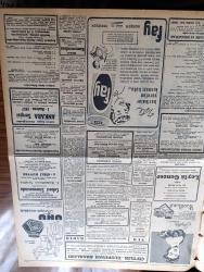 Zafer Gazetesi - 22 Nisan 1957 - İstanbul'da Dün Yapılan Türk Afgan Görüşmeleri - Reisicumhur Celal Bayar Çankaya'da Kızılay Başkanı Şemi Ergin Öncülüğünde Kızılay Kongre Heyetini Kabul Etti - Süveyş İhtilafı - 23 Nisan Milli Hakimiyet Ve Çocuk Bayramı Yarın Törenle Kutlanacak - Çocuk Sağlığı Semineri Bu Gün Açılıyor - Eskişehir Devlet Demir Yolları Fabrikası - Şafaktepe Camii Temel Atma Töreni - İşçi Semineri Programları - Osmanlı Bankası - Var Olmak Yazan İlhan Tarus Yazı Dizisi - Orhan Seyfi Orhon - Sovyet Rusya Yugoslavya İle Dostluk Tesis Ediyor - Amerika'nın Başarılı Eseri Kominform'a Karşı NATO - 500 Yıllık Türk Çini Sergisi Büyük İlgi İle Karşılandı - Ulus Sineması - Mike Hammer - Havilland Krem - Nur Sineması - Uhu Herşeyin Mürekkebi - Fay Temizleme Tozu - Galatasaray Ve Beşiktaş'ın Kadroları - Beykoz Hacettepe Karşılaşıyor - Dünya Ordulararası Basketbol Şampiyonasına Başlanacak - Edison Ampulleri