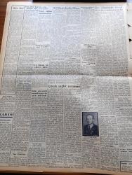 Zafer Gazetesi - 23 Nisan 1957 - 23 Nisan Bayramı Kutlu Olsun - Milli Hakimiyet Ve Çocuk Bayramı Töreninin Programı - Makarios'u Davet Ettiğinden Dolayı New York Valisi Harriman'a Gönderilen Telgraflar - Afganistan Başvekili Ve Hariciye Vekili Şerefine Dün İstanbul'da Büyük Bir Askeribl Tatbikat Yapıldı - Ürdün Liberal Bir Arap Politikası Takip Edecek - Piyasaya Çıkarılacak Olan Yeni 1 Liralıklar - Aydın Efeler Balosu Bu Gece Verilecek - Ramazan Sohbetleri Yazan Ragıp Akyavaş - Perihan Parla - Var Olmak Yazan İlhan Tarus - Cezayirde Vuku Bulan Kanlı Çarpışmalar - Saatte 386 Km Süratle Hareket Edecek Otomobil - Arend Roland Kuyruklu Yıldızı Fransa'da Göründü - Washington'da 23 Nisan Bayramı - Atatürk Kız Enstitüsündeki Defileden Notlar - Garanti Bankası - Emlak Kredi Bankası - Sümerbank - Ankara Filarmoni Derneğinin Olağanüstü Konseri Solisti Leyla Gencer - Pe Re Ja Limon Kolonyası - Komili Sabun - Genç Milli Takım Antrenörü Cihat Arman - İran'ı Basketbolda Yendik