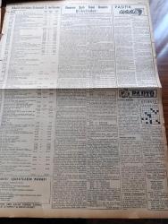 Yeni İstanbul Gazetesi - 25 Eylül 1958 - Demokrat Parti Cumhuriyet Halk Partisi Tartışması Sertleşti - İsmet İnönü Ankara'da Tertip Ettiği Basın Toplantısında Adnan Menderes'e Cevap Verdi - Fatin Rüştü Zorlu Birleşmiş Milletlerde Kıbrıs Tezimizi Dün İzah Etti - İthalat Kotaları Çok İyi Karşılandı - Celal Bayar Tahran'da - Bu Yıl Bütün Okullar Tek Tedrisat Yapacak - İstanbul Erkek Lisesi - Günün Konuları Otomasyon Devri - Edebi Tefrikamız Fadime Yazan Emel Dilman Yazı Dizisi - Altes Prenses Şems Bugün Şehrimize Geliyor - Kadeş Bugün Haliç Tersanesine Alınıyor - Formoza'da Milliyetçilerin Hava Üstünlüğü - Hüseyin Avni Şanda - Aşk Ve Macera Romanı Pasifik Casusu Türkçesi Münür Ş. Aral - İstanbul Radyosu Programı- Brigitte Bardot - Fransız Genç Şöhreti Pascale Petit - Güreşçi Yaşar Yılmaz Sakatlandı - Enver Balkan Beşiktaş'ın İkinci Reisi - Berlin Boks Karması Ankara'da