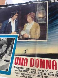 Ölümden kaçarken, İtalyanca ORİJİNAL SİNEMA, Film AFİŞİ, (UNA DONNA DA UCCIDERE -  Folle à tuer) 1975, FİLM AFİŞİ / POSTERİ - BÜYÜK BOY - ORİJİNAL - 64 X 46 cm EBADINDA - Original Turkish Big Size Movie Poster - Yves Boisset,  Yves Boisset, Jean-Patrick Manchette, Marlène Jobert, Tomas Milian, Thomas Waintrop, Michel Peyrelon, Victor Lanoux, Jean Bouchaud, Jean Bouise, Michael Lonsdale, Loredana Nusciak, Henri Poirier, Roger Ibáñez, KILIÇ FİLM