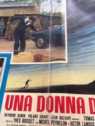 Ölümden kaçarken, İtalyanca ORİJİNAL SİNEMA, Film AFİŞİ, (UNA DONNA DA UCCIDERE -  Folle à tuer) 1975, FİLM AFİŞİ / POSTERİ - BÜYÜK BOY - ORİJİNAL - 64 X 46 cm EBADINDA - Original Turkish Big Size Movie Poster - Yves Boisset,  Yves Boisset, Jean-Patrick Manchette, Marlène Jobert, Tomas Milian, Thomas Waintrop, Michel Peyrelon, Victor Lanoux, Jean Bouchaud, Jean Bouise, Michael Lonsdale, Loredana Nusciak, Henri Poirier, Roger Ibáñez, KILIÇ FİLM