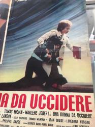 Ölümden kaçarken, İtalyanca ORİJİNAL SİNEMA, Film AFİŞİ, (UNA DONNA DA UCCIDERE -  Folle à tuer) 1975, FİLM AFİŞİ / POSTERİ - BÜYÜK BOY - ORİJİNAL - 64 X 46 cm EBADINDA - Original Turkish Big Size Movie Poster - Yves Boisset,  Yves Boisset, Jean-Patrick Manchette, Marlène Jobert, Tomas Milian, Thomas Waintrop, Michel Peyrelon, Victor Lanoux, Jean Bouchaud, Jean Bouise, Michael Lonsdale, Loredana Nusciak, Henri Poirier, Roger Ibáñez, KILIÇ FİLM