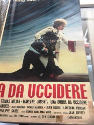 Ölümden kaçarken, İtalyanca ORİJİNAL SİNEMA, Film AFİŞİ, (UNA DONNA DA UCCIDERE -  Folle à tuer) 1975, FİLM AFİŞİ / POSTERİ - BÜYÜK BOY - ORİJİNAL - 64 X 46 cm EBADINDA - Original Turkish Big Size Movie Poster - Yves Boisset,  Yves Boisset, Jean-Patrick Manchette, Marlène Jobert, Tomas Milian, Thomas Waintrop, Michel Peyrelon, Victor Lanoux, Jean Bouchaud, Jean Bouise, Michael Lonsdale, Loredana Nusciak, Henri Poirier, Roger Ibáñez, KILIÇ FİLM