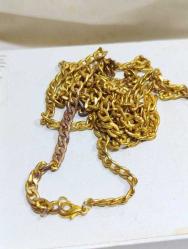 K19-------ALTIN RENGİ KAPLAMA DEMİR ZİNCİR